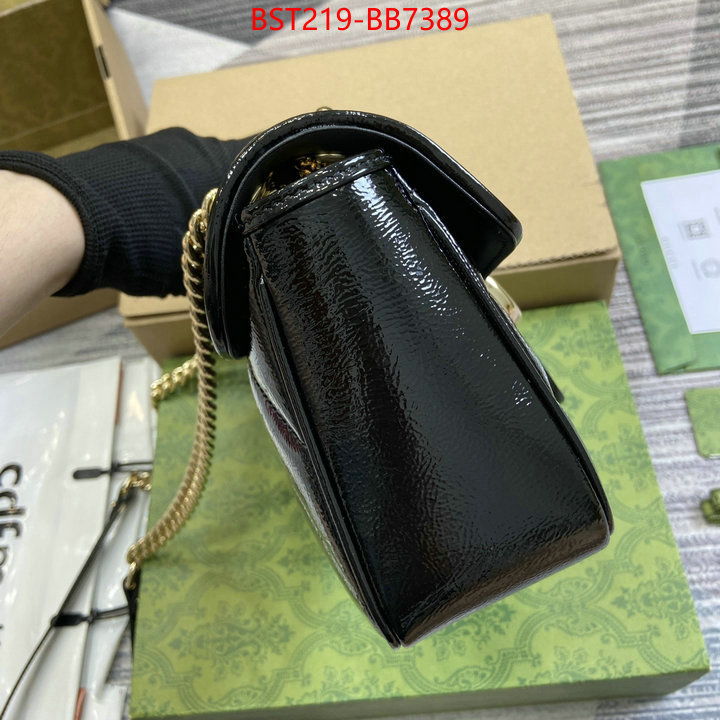 Gucci Bags(TOP)-Marmont the top ultimate knockoff ID: BB7389 $: 219USD,