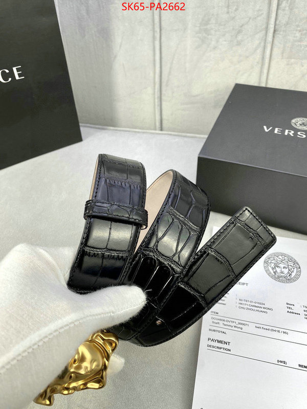 Belts-Versace hot sale ID: PA2662 $: 65USD