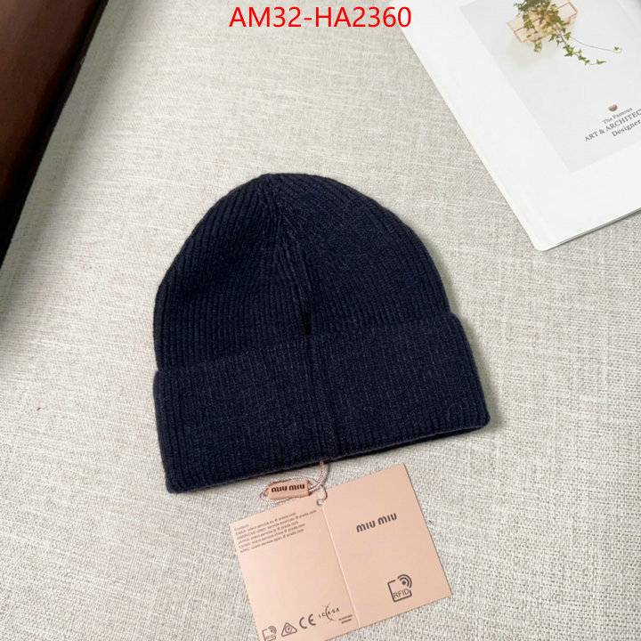 Cap(Hat)-Miu Miu replica 2024 perfect luxury ID: HA2360 $: 32USD