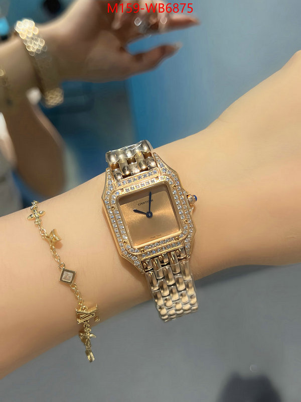 Watch(4A)-Cartier designer fake ID: WB6875 $: 159USD