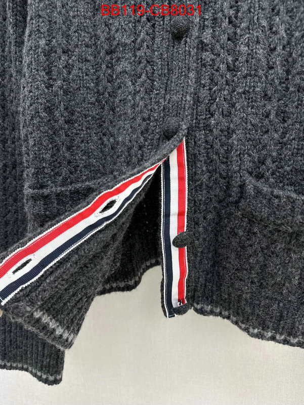 Clothing-Thom Browne what's the best place to buy replica ID: CB8031 $: 119USD