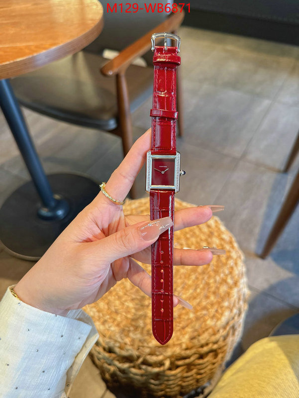 Watch(4A)-Cartier where to buy replicas ID: WB6871 $: 129USD