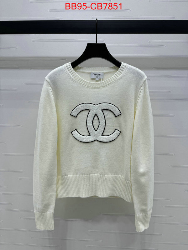 Clothing-Chanel is it ok to buy replica ID: CB7851 $: 95USD