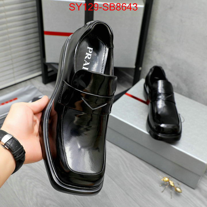 Men shoes-Prada where to buy the best replica ID: SB8643 $: 129USD