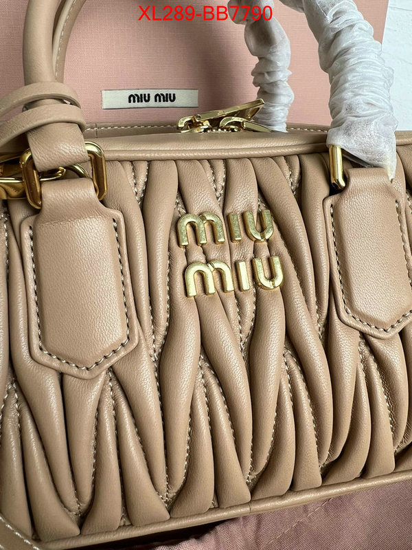 Miu Miu Bags(TOP)-Handbag- we provide top cheap aaaaa ID: BB7790 $: 289USD,