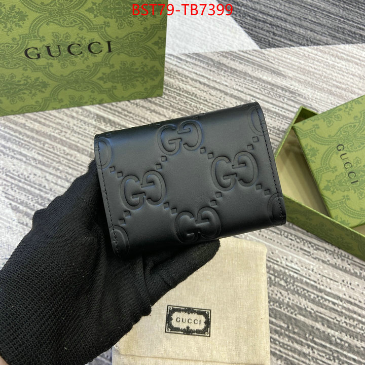 Gucci Bags(TOP)-Wallet- top perfect fake ID: TB7399 $: 79USD,