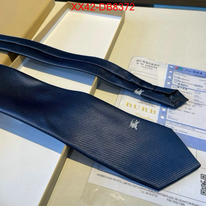 Ties-Burberry good quality replica ID: DB8372 $: 42USD