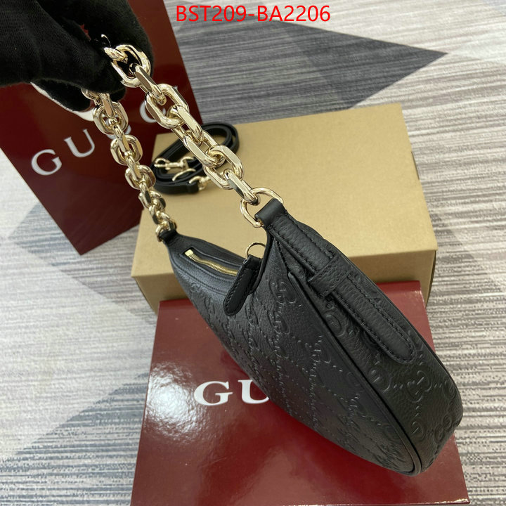 Gucci Bags(TOP)-Crossbody- best fake ID: BA2206 $: 209USD,