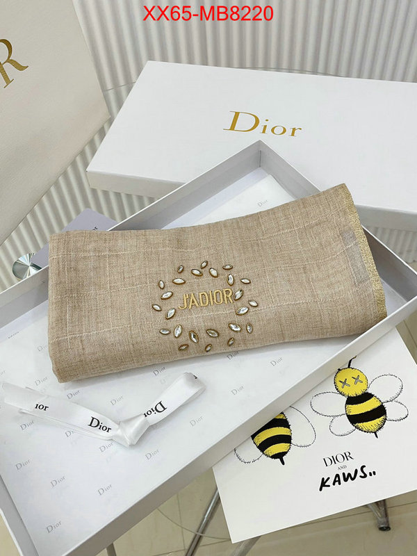 Scarf-Dior replica aaaaa+ designer ID: MB8220 $: 65USD