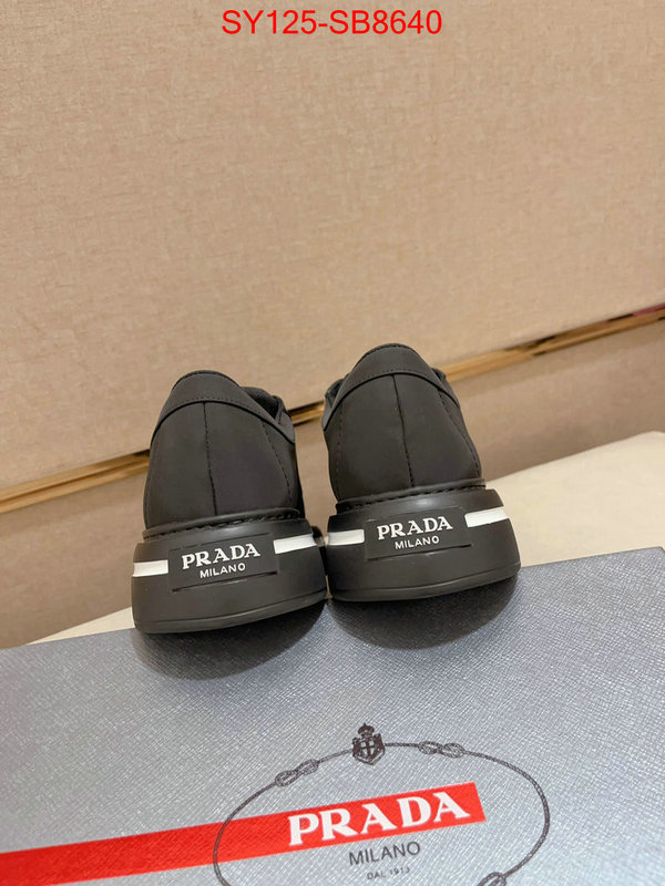 Men shoes-Prada best replica 1:1 ID: SB8640 $: 125USD