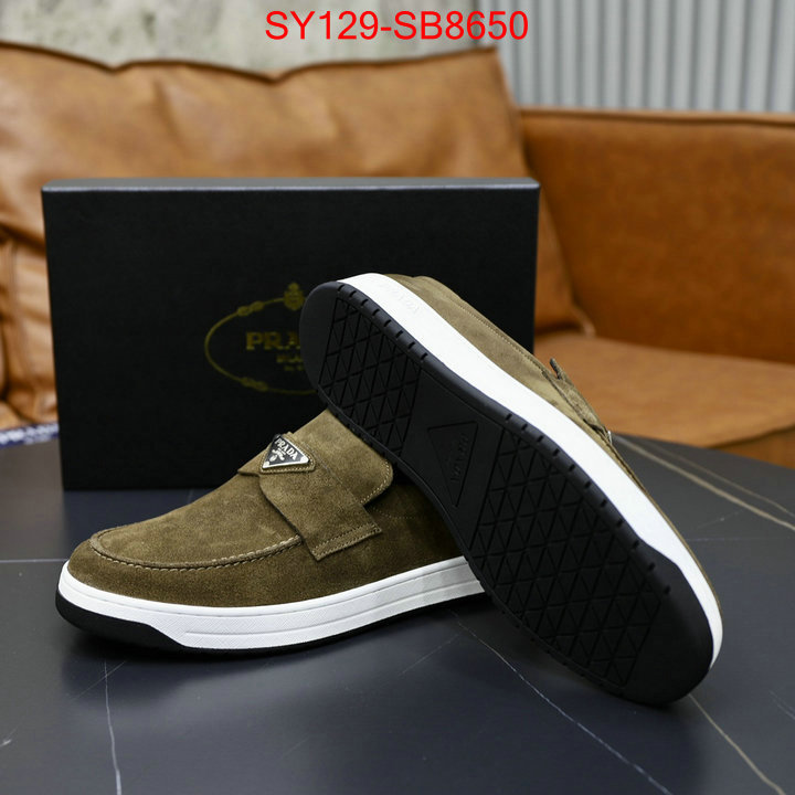 Men shoes-Prada 1:1 replica ID: SB8650 $: 129USD