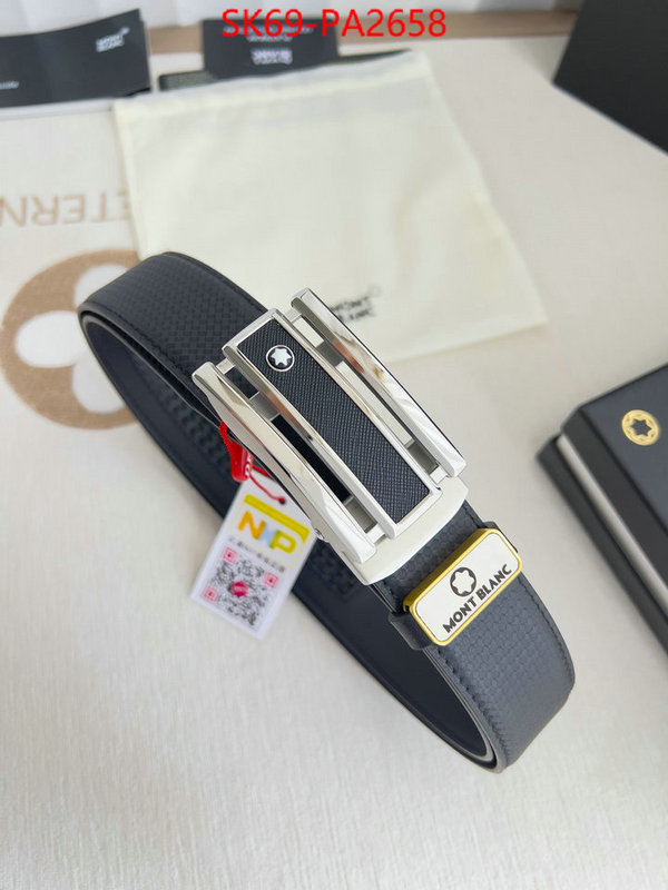 Belts-Montblanc high quality designer replica ID: PA2658 $: 69USD