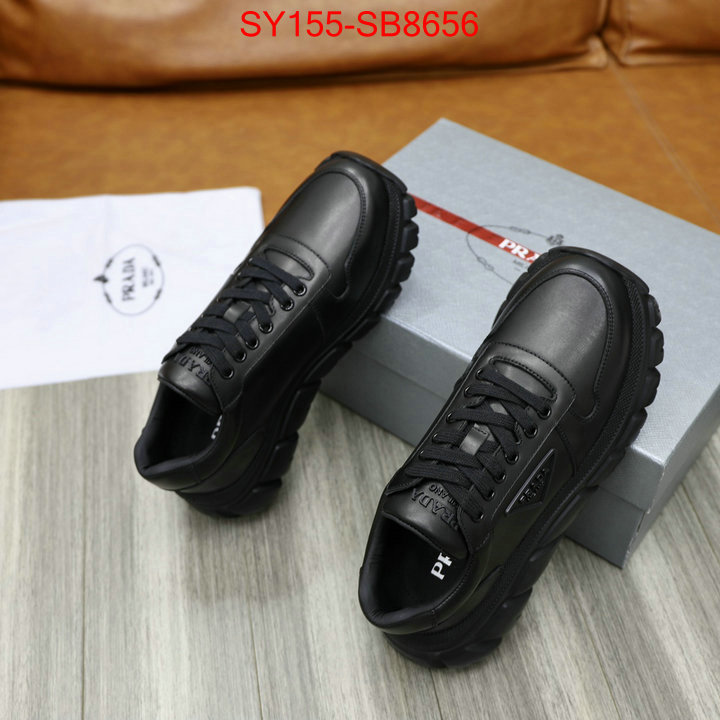 Men shoes-Prada replica 1:1 ID: SB8656 $: 155USD