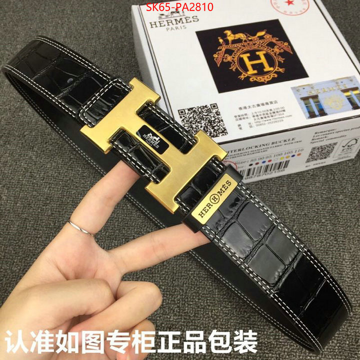 Belts-Hermes the highest quality fake ID: PA2810 $: 65USD