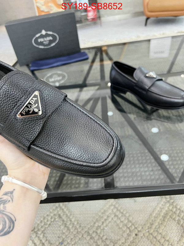 Men shoes-Prada high quality replica designer ID: SB8652 $: 189USD