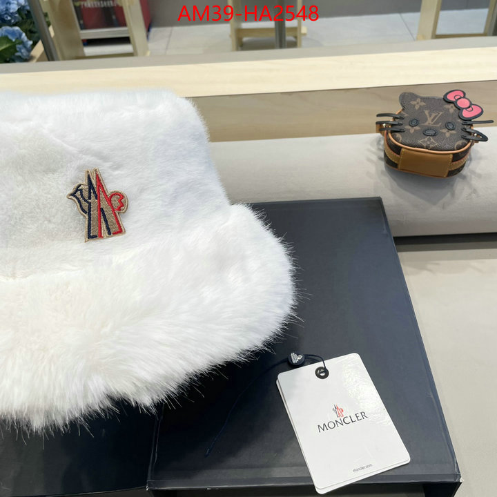 Cap(Hat)-Moncler 2024 luxury replicas ID: HA2548 $: 39USD