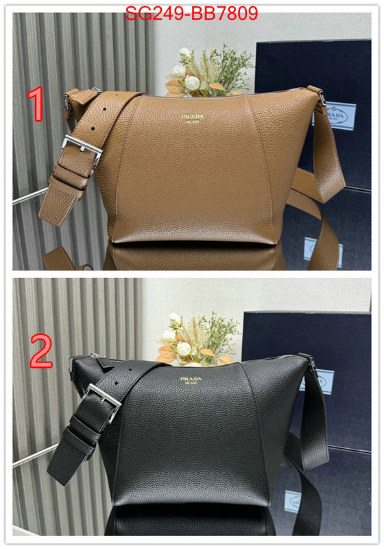 Prada Bags(TOP)-Crossbody- aaaaa ID: BB7809 $: 249USD,