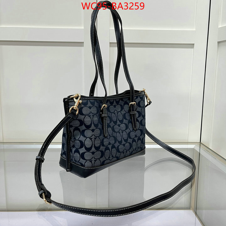 Coach Bags(4A)-Handbag- high quality happy copy ID: BA3259 $: 95USD,