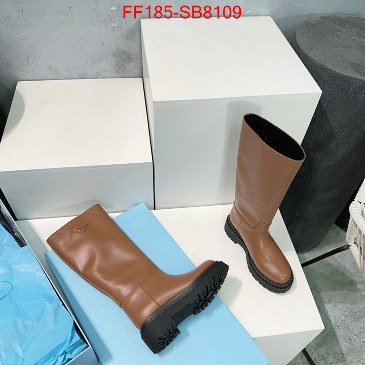 Women Shoes-Prada designer 1:1 replica ID: SB8109 $: 185USD