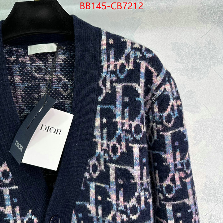 Clothing-Dior replica wholesale ID: CB7212 $: 145USD