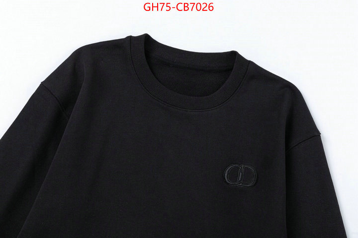 Clothing-Dior where can you buy a replica ID: CB7026 $: 75USD