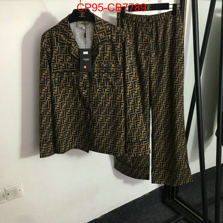 Clothing-Fendi what's best ID: CB7789 $: 95USD