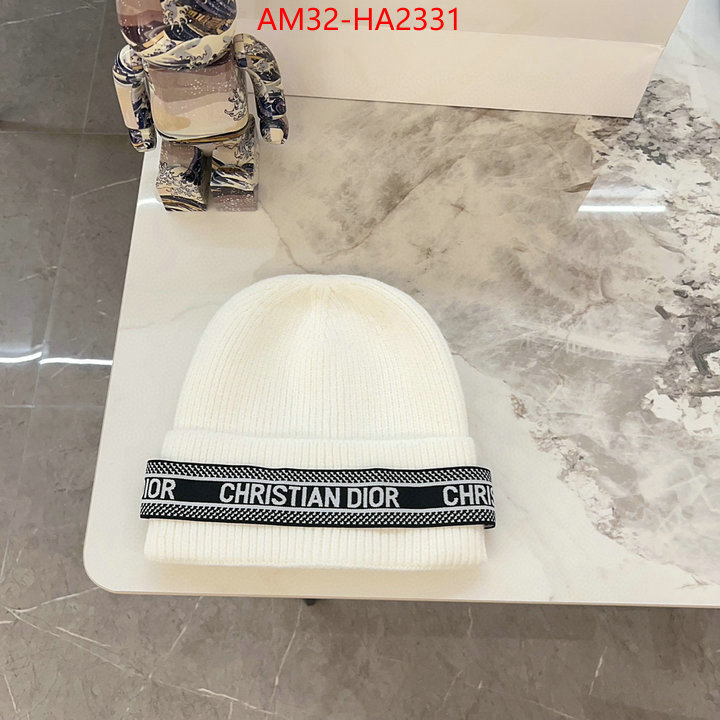 Cap (Hat)-Dior brand designer replica ID: HA2331 $: 32USD