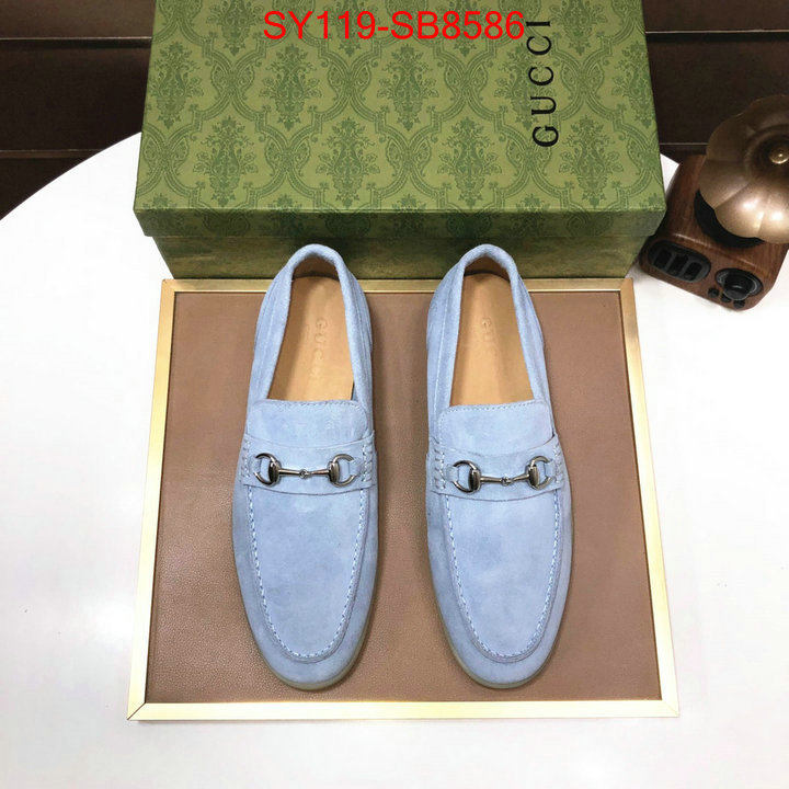 Men Shoes-Gucci 2024 aaaaa replica customize ID: SB8586 $: 119USD