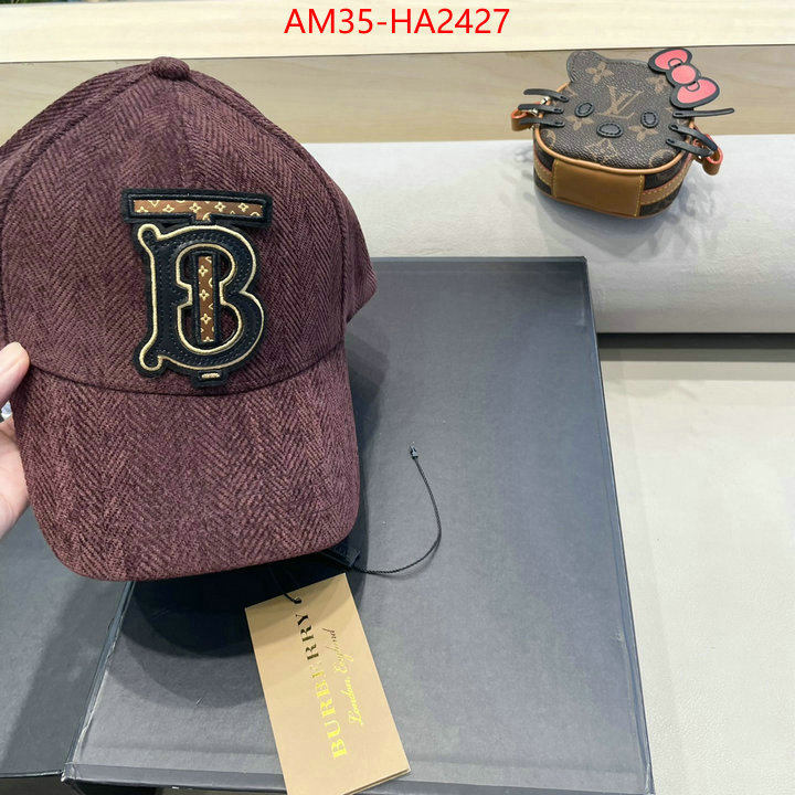 Cap(Hat)-Burberry fashion replica ID: HA2427 $: 35USD