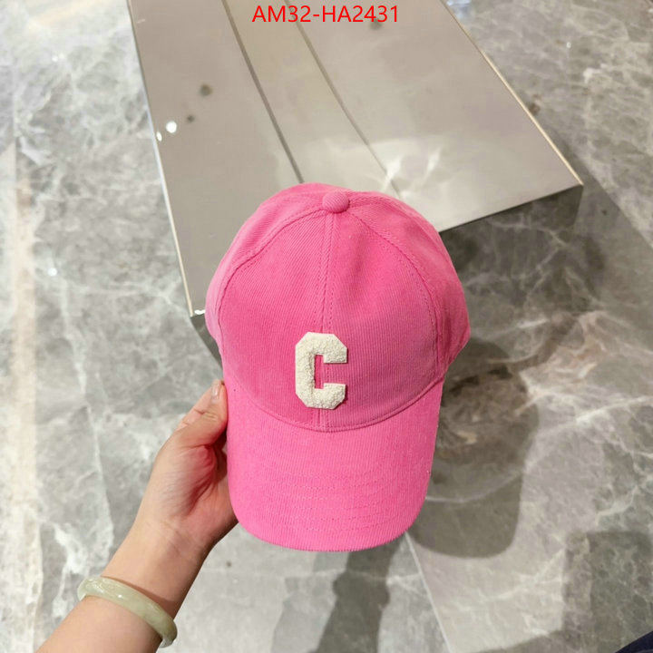 Cap(Hat)-Celine where quality designer replica ID: HA2431 $: 32USD