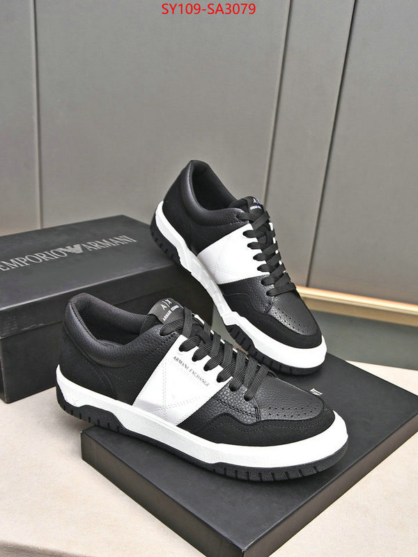 Men shoes-Armani good quality replica ID: SA3079 $: 109USD