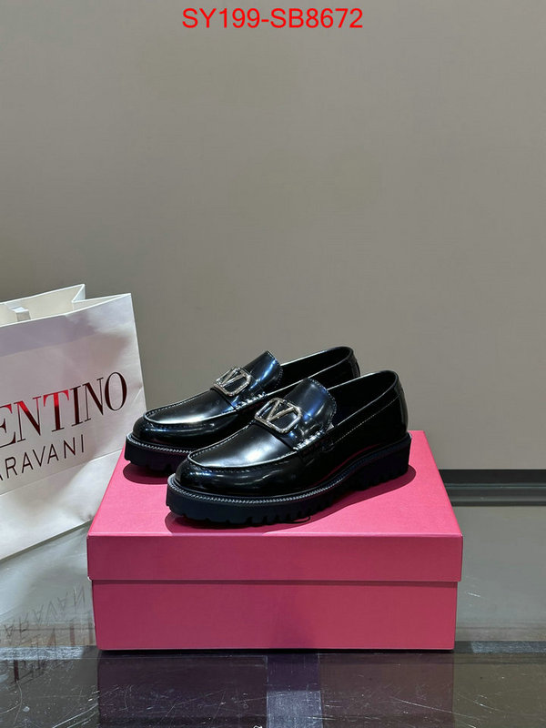 Men Shoes-Valentino buying replica ID: SB8672 $: 199USD