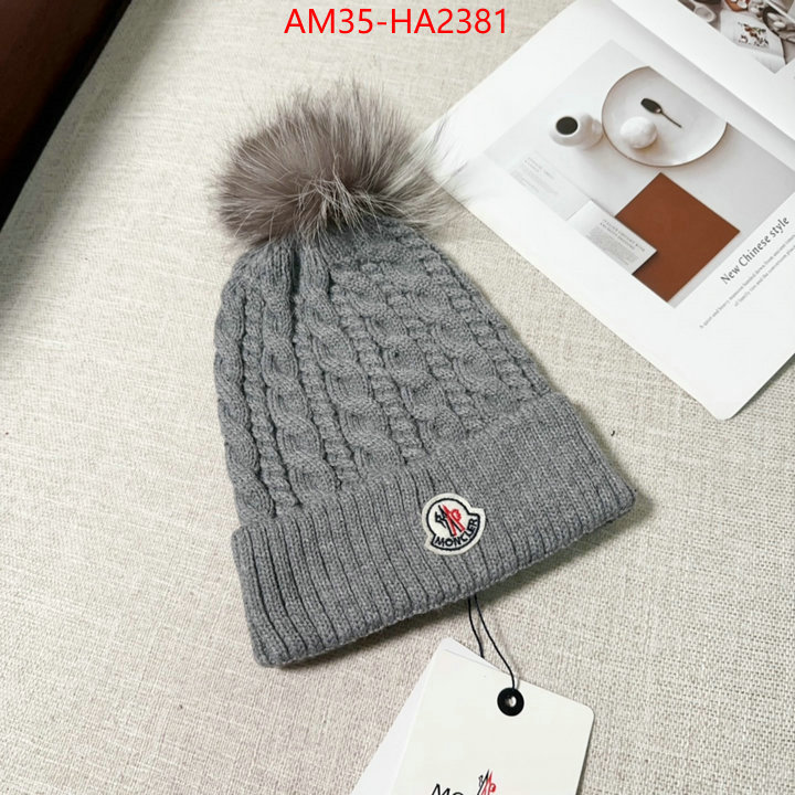 Cap(Hat)-Moncler luxury 7 star replica ID: HA2381 $: 35USD