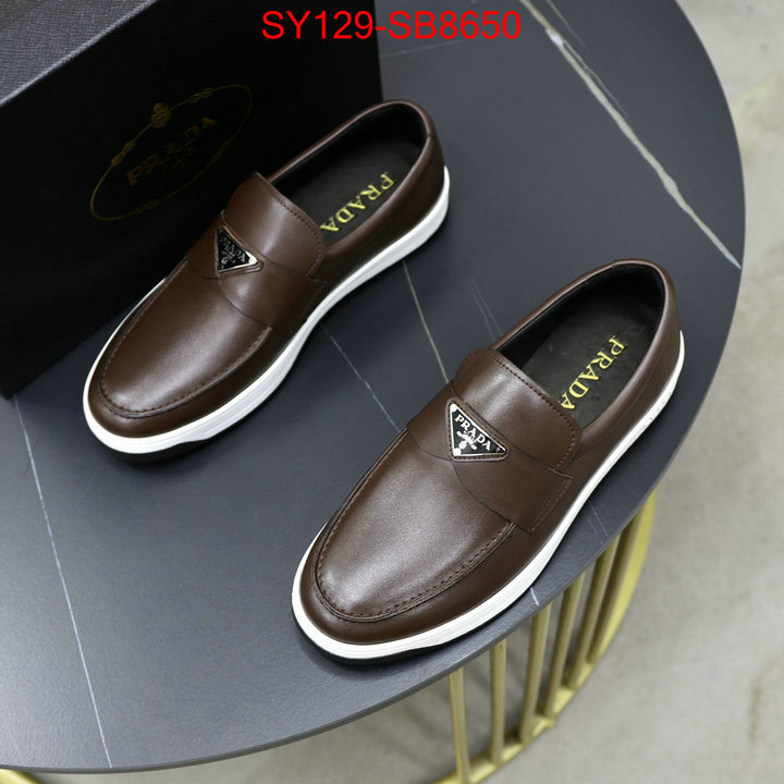 Men shoes-Prada 1:1 replica ID: SB8650 $: 129USD