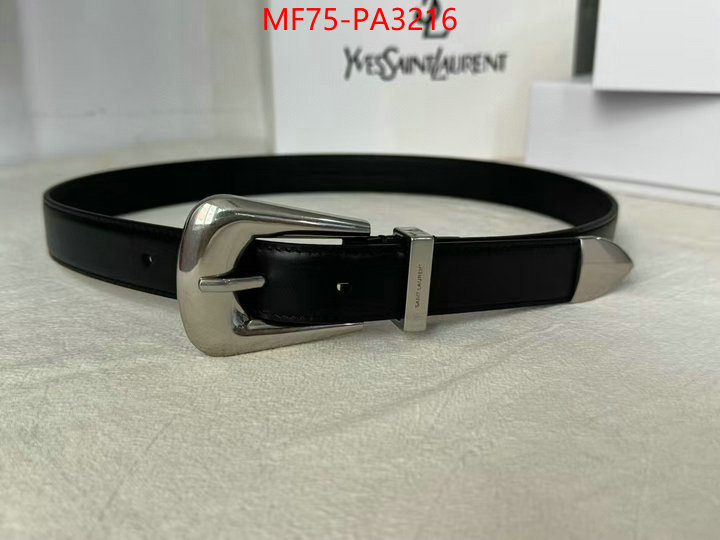 Belts-YSL shop the best high authentic quality replica ID: PA3216 $: 75USD