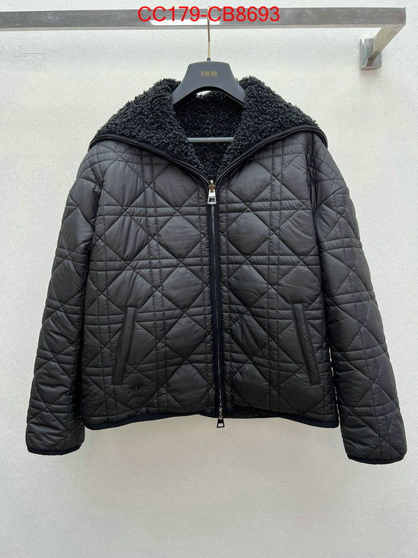 Down jacket Women-Dior what is a counter quality ID: CB8693 $: 179USD