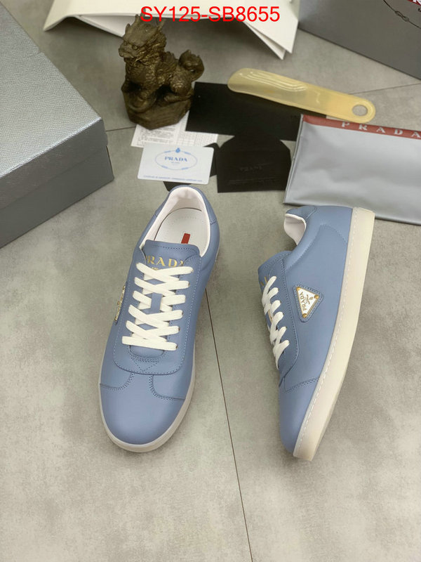 Men shoes-Prada sell high quality ID: SB8655 $: 125USD