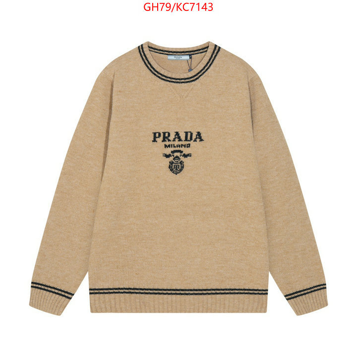 Clothing-Prada buy aaaaa cheap ID: KC7143 $: 79USD