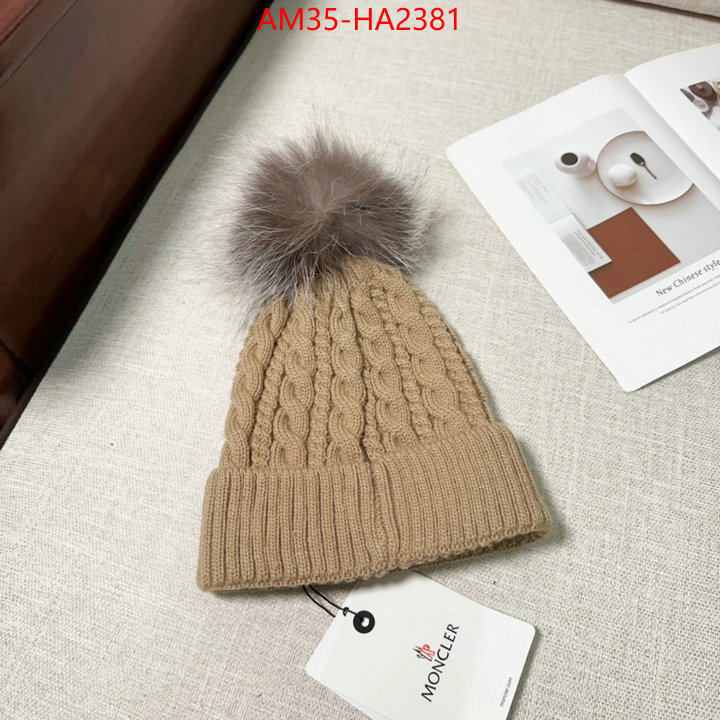 Cap(Hat)-Moncler luxury 7 star replica ID: HA2381 $: 35USD