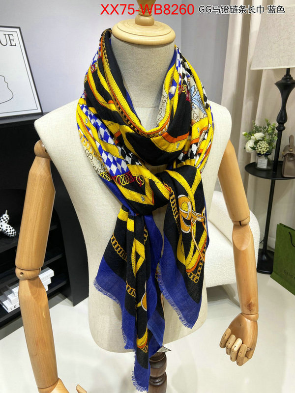 Scarf-Gucci quality replica ID: MB8260 $: 75USD