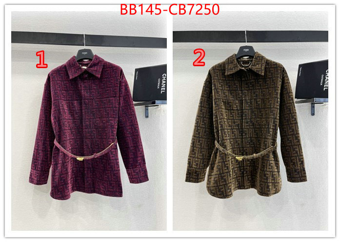 Clothing-Fendi best website for replica ID: CB7250 $: 145USD