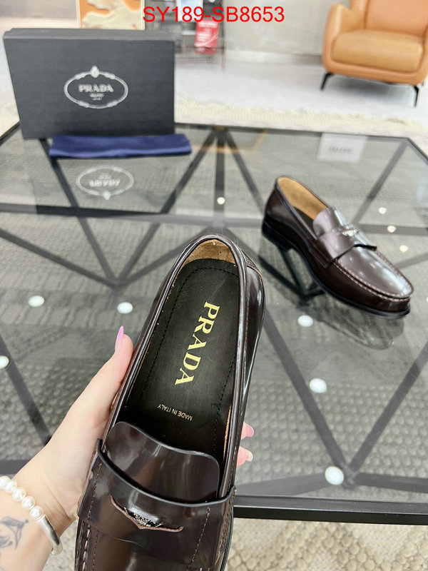 Men shoes-Prada best replica 1:1 ID: SB8653 $: 189USD