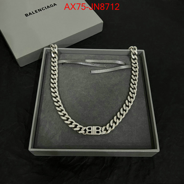 Jewelry-Balenciaga fake aaaaa ID: JN8712 $: 75USD