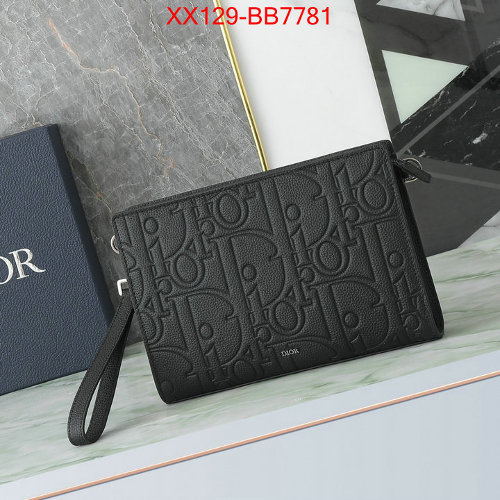 Dior Bags(TOP)-Clutch- wholesale imitation designer replicas ID: BB7781 $: 129USD,