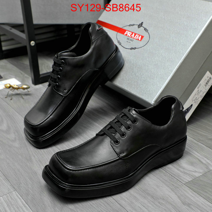 Men shoes-Prada high quality customize ID: SB8645 $: 129USD