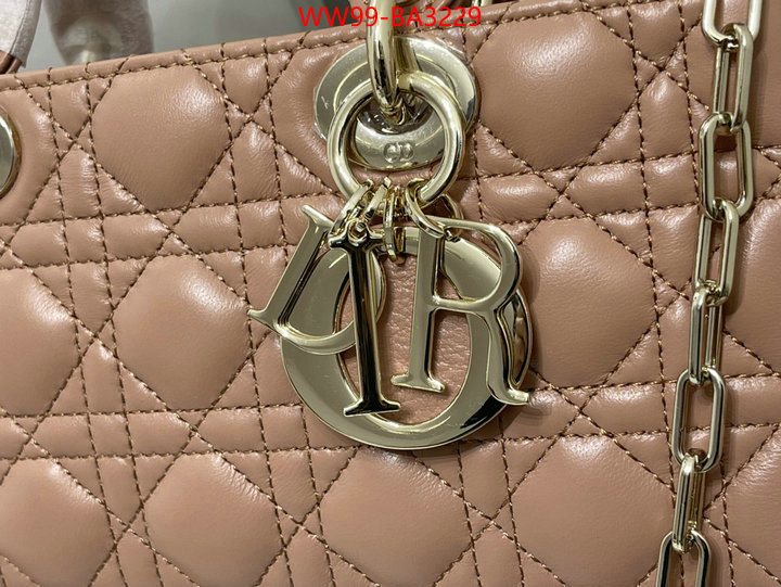 Dior Bags(4A)-Lady- buying replica ID: BA3229 $: 99USD,