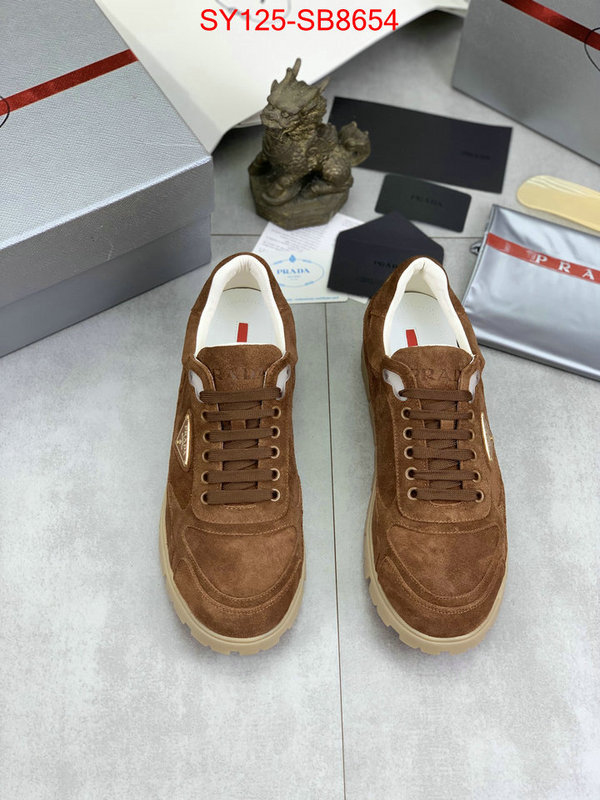 Men shoes-Prada high quality online ID: SB8654 $: 125USD