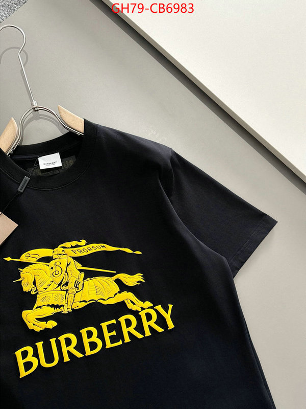 Clothing-Burberry the quality replica ID: CB6983 $: 79USD