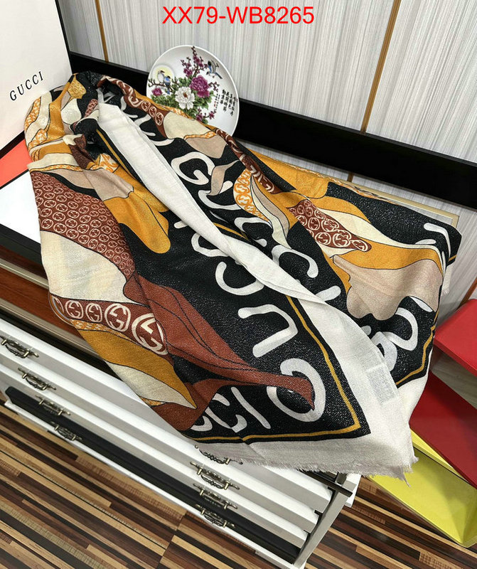 Scarf-Gucci 2024 perfect replica designer ID: MB8265 $: 79USD