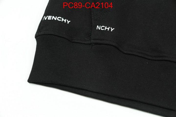 Clothing-Givenchy luxury cheap ID: CA2104 $: 89USD